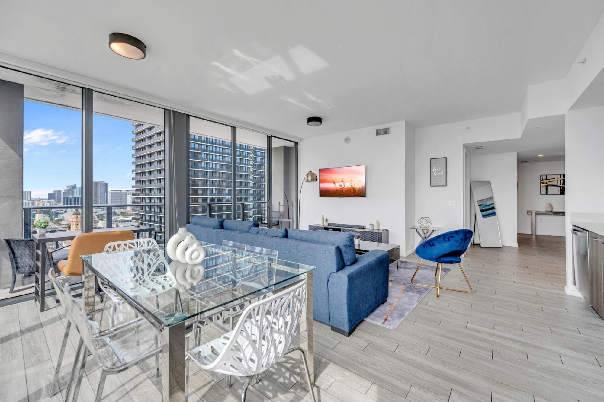 Great 3 Beds 3 Baths Appartment Downtown マイアミ エクステリア 写真