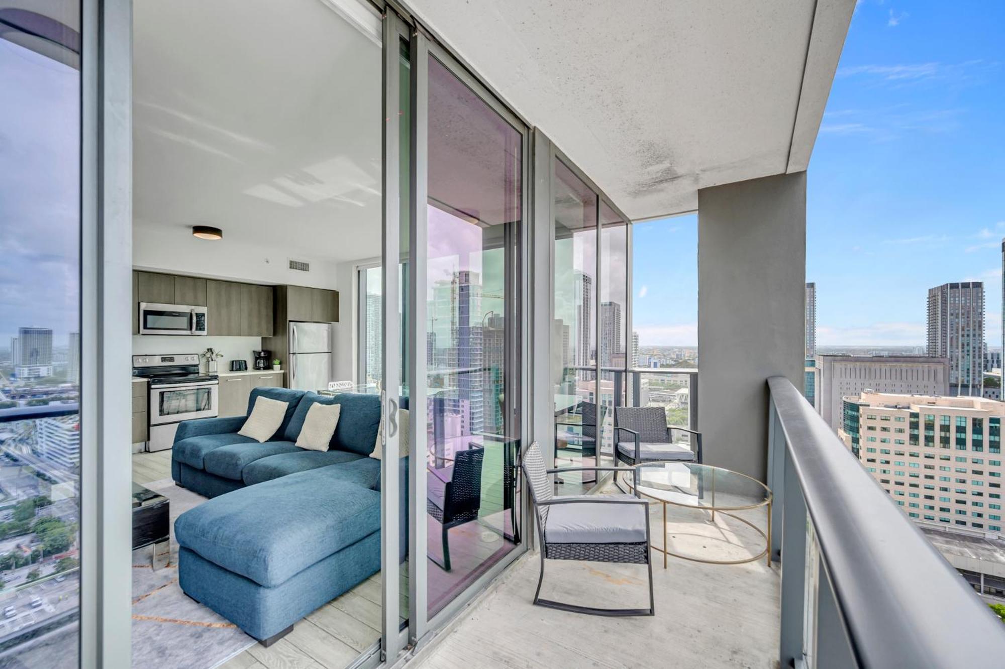 Great 3 Beds 3 Baths Appartment Downtown マイアミ エクステリア 写真
